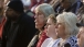 Audience members at the town hall in Elkhart, IN