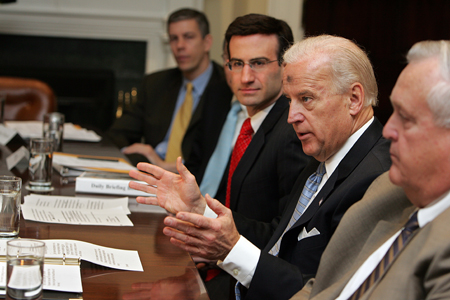 OMB Director Orszag, Vice President Biden, and Accountability Board Chair Devaney