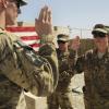 5-20th Infantry soldiers re-enlist at FOB Spin Boldak, Afghanistan [Image 5 of 7]