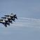 US Navy Blue Angels enter Baltimore Harbor