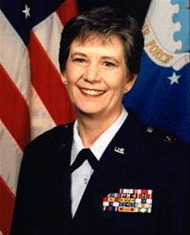 photo of BRIGADIER GENERAL SALLY ANN EAVES