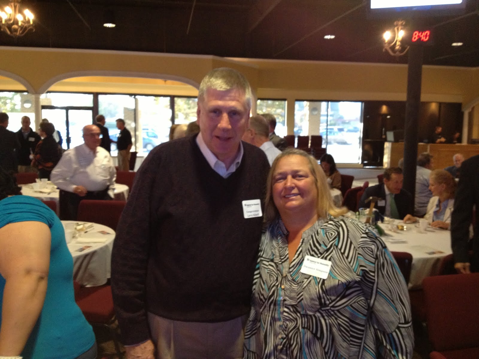 Rep. Larry Kissell (NC-08) joined local Habitat for Humanity volunteers and officials for the 2012 Annual Breakfast Program at Cabarrus County�s Habitat for Humanity headquarters on Tuesday.