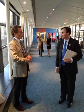 Congressman Olson touring Texas Children's Hospital