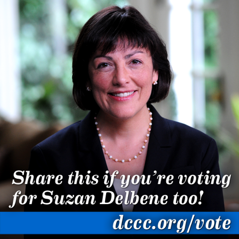 Photo: Ready, Set, Vote!

Share this photo if you're voting for Suzanne DelBene.

If you need to find your polling place, please visit http://www.dccc.org/vote

Or text Text WHERE DO I VOTE to 69866