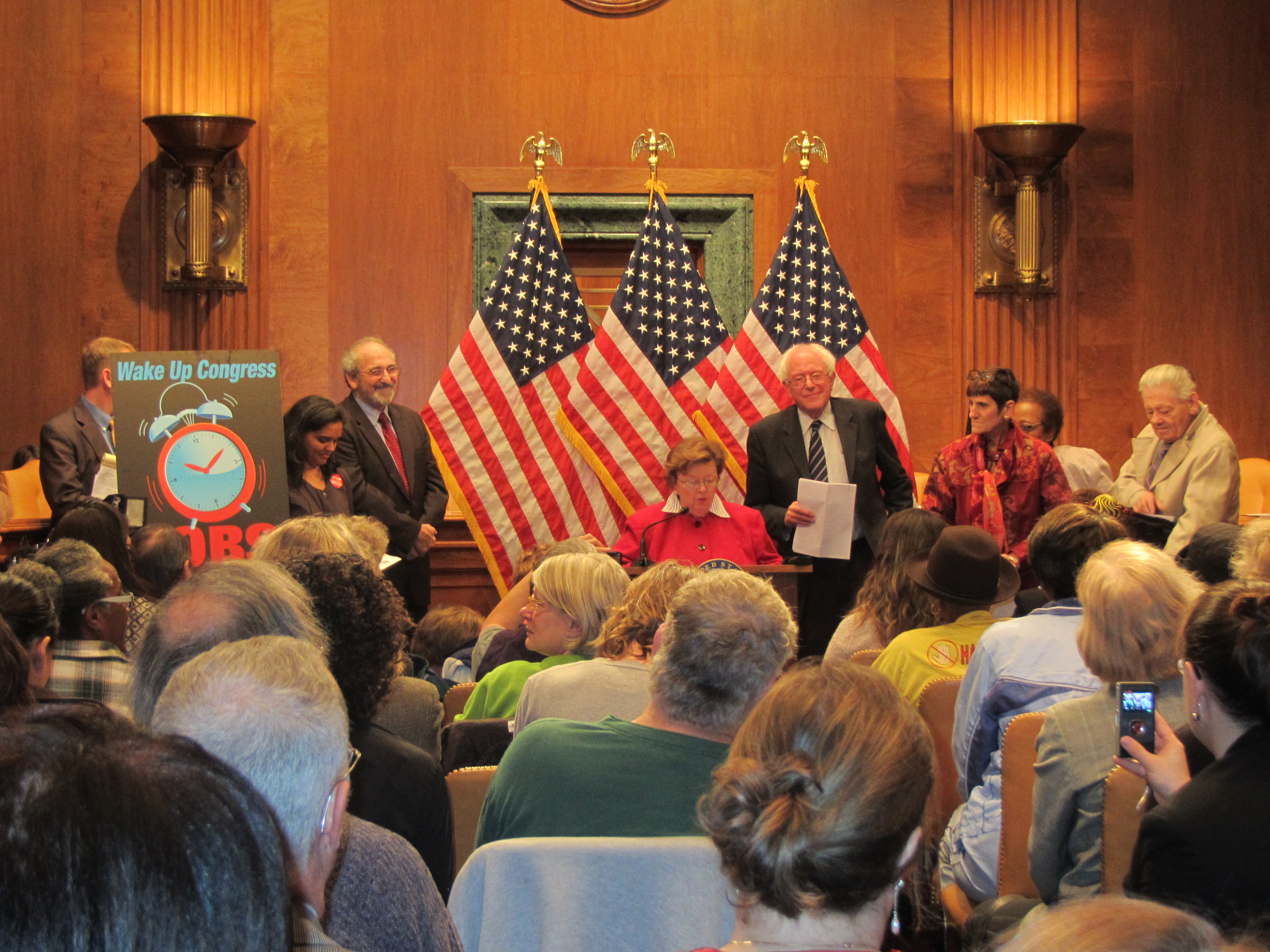 Mikulski Rallies Against Cuts to Social Security