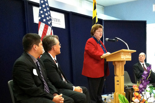 Mikulski Speaking