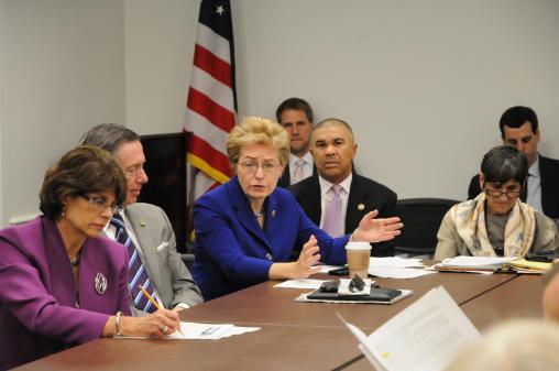 Progressive Caucus Meets with Elizabeth Warren