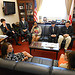 Meeting with a group of college students from the University of Alabama