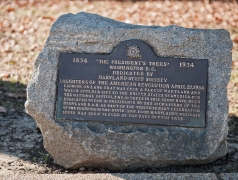 "The President's Trees" Plaque