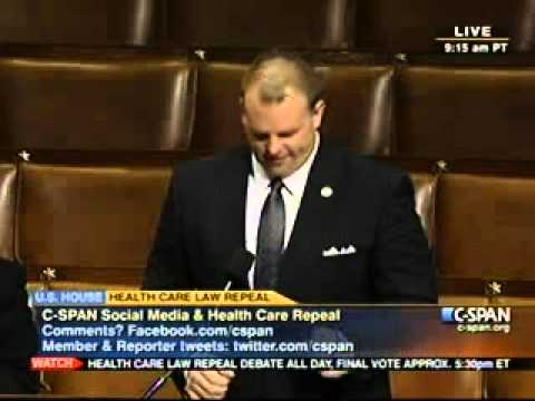 Runyan Comments on Legislation to Repeal the 2010 Health Care Bill