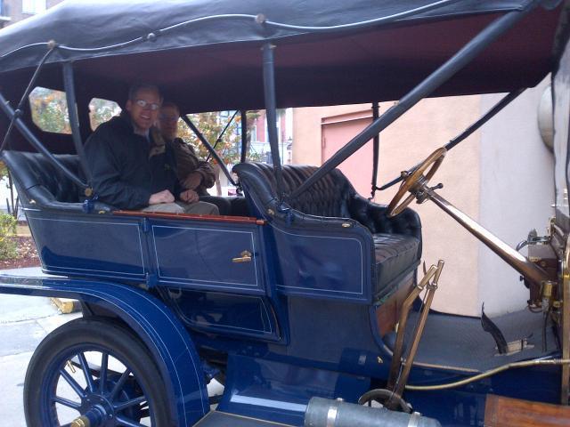 Photo: Enjoyed riding in a model K (for Kingston?) today in the caravan celebrating J.C. Lewis Ford's centennial.  Congratulations on 100 years of serving the people of Savannah, Georgia!