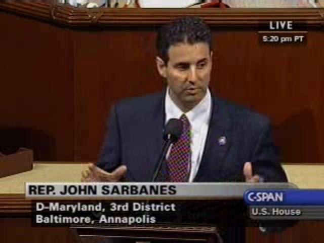 Congressman Sarbanes Calls for Consumer Safeguards in Investments