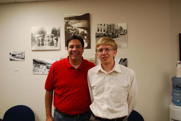 Congressman Labrador with Ryan Green