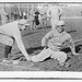 [Matsuda (Waseda University, Japan) is safe; a re-enactment of a play from a baseball game with Chicago University, Marshall Field, May 1911] (LOC)