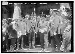 Unveiling N.Y. City's flag - Mitchel - Bakhuysen, 6/24/15  (LOC)