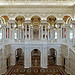 [Great Hall. View of first and second floors, with Minerva mosaic in background. Library of Congress Thomas Jefferson Building, Washington, D.C.] (LOC)