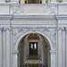 [Great Hall. Spandrels displaying Olin L. Warner's The Students in the Commemorative Arch. Library of Congress Thomas Jefferson Building, Washington, D.C.] (LOC)