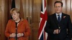 Angela Merkel and David Cameron