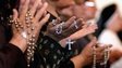 Women holding rosaries