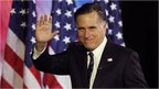 Mitt Romney waving