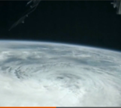 Photo: Hurricane Sandy, the largest tropical system recorded in the Atlantic, is strengthening as it begins to make the transition to a superstorm | http://bloom.bg/SVwSVw 

VIDEO: Dramatic amateur footage of Hurricane Sandy shot throughout the United States | http://bloom.bg/SVwUMY

[Photo: Hurricane Sandy, as seen from the International Space Station/NASA]