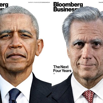 Photo: In the newest issue Bloomberg Businessweek: why the next four years won't be easy for Barack Obama. "No matter how successful he is, the hardest job in the world will take its toll." | http://buswk.co/Z0og3x

Below: Businessweek's cover marks the reelection of President Obama. On the right: the cover prepared in the event of a Mitt Romney victory | http://buswk.co/TLnruk