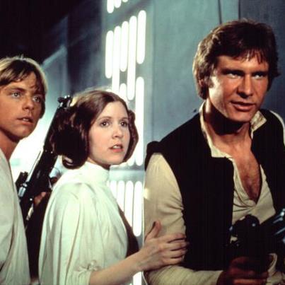 Photo: Disney's $4 billion purchase of Lucasfilm is a big bet on content: the first installment in a new 'Star Wars' trilogy will be released in 2015 | http://bloom.bg/SvUjHA

Photo: Mark Hamill, Carrie Fisher, and Harrison Ford in Star Wars, 1977. (Lucasfilm Ltd./Everett Collection)