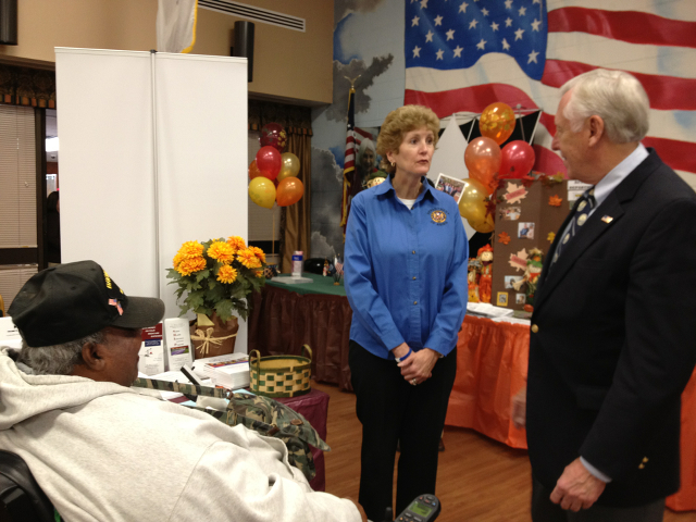 Photo: This afternoon I attended Operation Open House, an event at Charlotte Hall Veterans Home. Attendees had the opportunity to tour the veterans home and view demonstrations of services provided to residents.