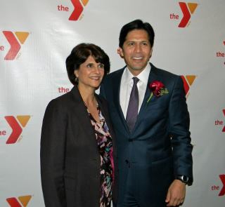 Photo: At the 8th Annual Weingart East Los Angeles YMCA Heart of the Family event with Kevin de Leon.