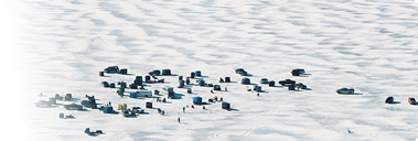 Higgins Lake Ice Fishing