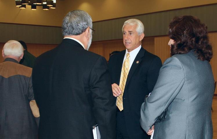 Photo: Rep. Reichert was honored to participate in Central Washington University's Economic Outlook Conference last Tuesday. Rep. Reichert advocated for flatter taxes, fewer regulations and international trade. Together, we can and will make Washington an economic success story!