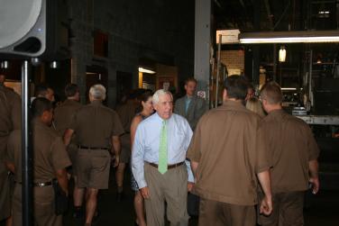 UPS Facility Visit, Chantilly