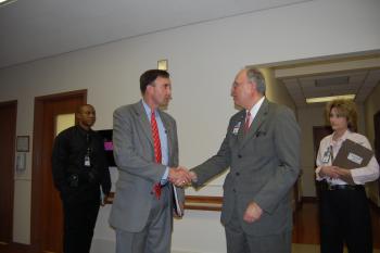 Congressman Olson tours the Michael E. DeBakey VA Medical Center