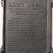 Vice President Henry Wilson Plaque