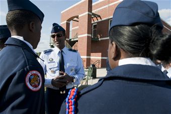 Recruiting commander expands community relations