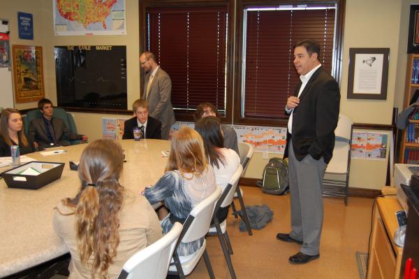 Congressman Labrador Speaks with Students