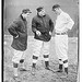 [Rube Marquard standing at right, (Libe?) Washburn in center & Mike Donlin standing at left, New York, NL (baseball)] (LOC)