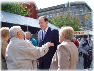 Senator Rockefeller meets with constituents