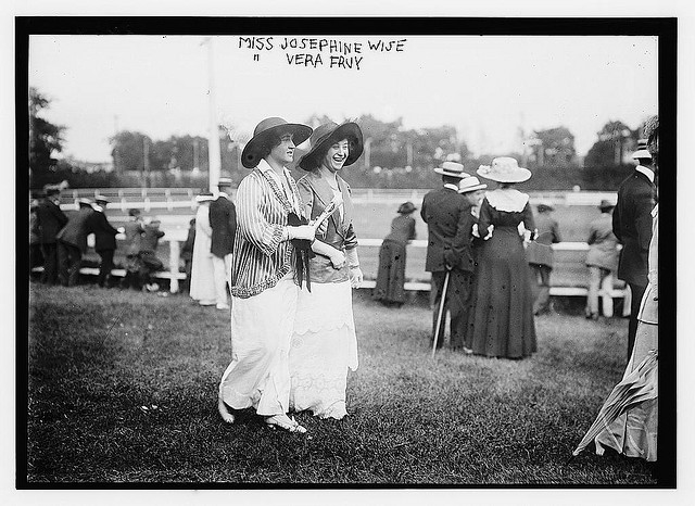 Miss Josephine Wise and Vera Fruy (LOC)