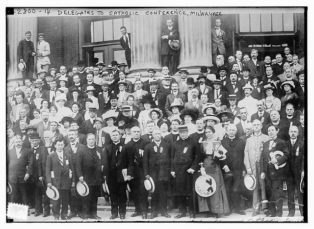 Delegates to Catholic conference, Milwaukee (LOC)