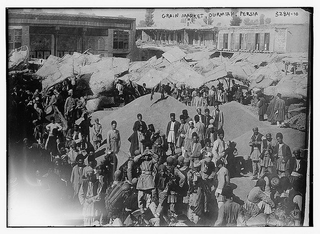 Grain Market, Ourmiah, Persia (LOC)