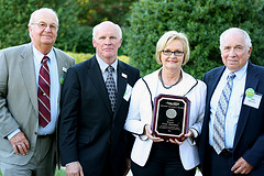 Claire Accepts National Farming Group’s Award for her Leadership in Protecting Rural Missouri