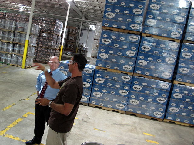 Visit to Dogfish Head Brewery in Milton