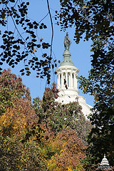 Capitol Dome on fall day