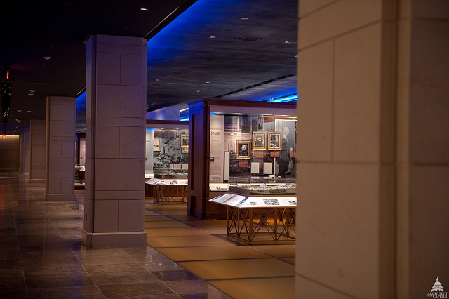 Exhibition Hall at the Capitol Visitor Center