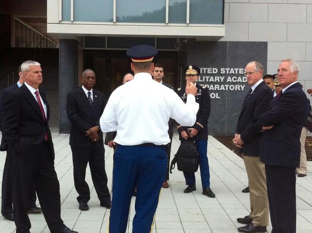 Photo: In February, I was appointed to the United States Military Academy Board of Visitors by Speaker John Boehner.  Today, I'm visiting West Point for the Annual Fall Meeting.