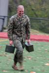 Recruiting Station Albany Marines take Combat Fitness Test