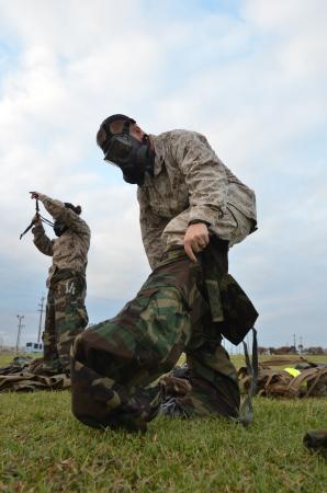 Marine Air Support Squadron 2 Marines sharpen skills during small-unit leadership course