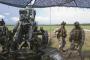 Artillerymen compete for fastest position on gunline