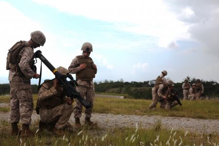 Combat engineers train with Marine Corps’ big guns